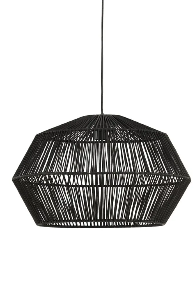 Light en Living Hanglamp Ø40x24 cm DEYA mat zwart