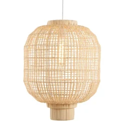Light en Living Hanglamp Ø42x53,5 cm DORZAN rotan naturel