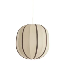 Light en Living Hanglamp Ø51x48 cm ESMIRIA natural+donkerbruin