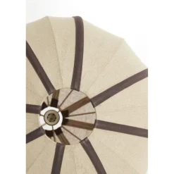 Light en Living Hanglamp Ø51x48 cm ESMIRIA natural+donkerbruin