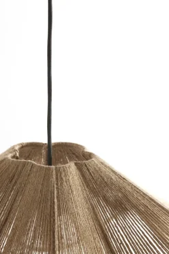 Light en Living Hanglamp Ø60x24 cm FODARA jute naturel