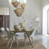 Light en Living Hanglamp Ø56x43 cm FELIDA crème