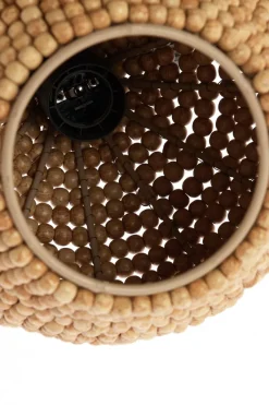 Light en Living Hanglamp Ø21x22 cm KALENGA kralen naturel