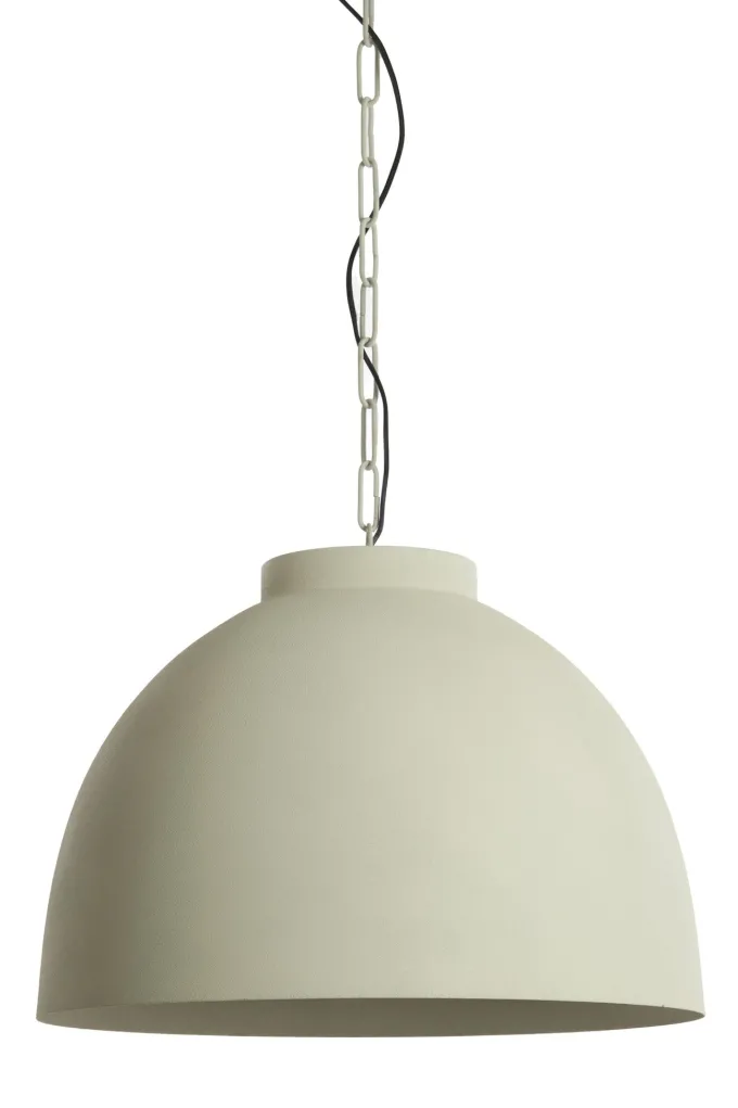 Light en Living Hanglamp Ø60x42 cm KYLIE crème