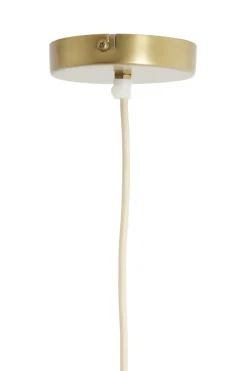 Light en Living Hanglamp Ø50x28 cm LAVRIRIA natural+hout