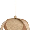 Light en Living Hanglamp Ø60,5x30,5 cm LAVRIO natural hout