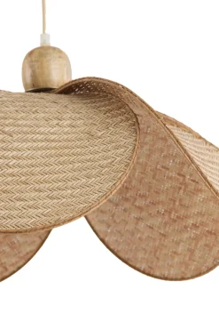 Light en Living Hanglamp Ø60,5x30,5 cm LAVRIO natural hout