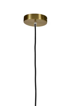 Light en Living Hanglamp Ø30x36 cm MINDELO glas amber+goud