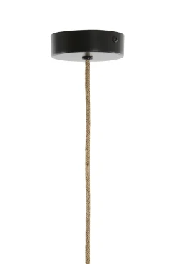 Light en Living Hanglamp Ø42x42 cm MAKASSAR zijde crème