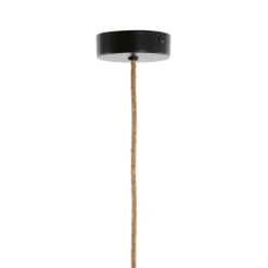 Light en Living Hanglamp Ø50x50 cm MAKASSAR zijde crème