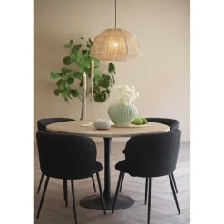 Light en Living Hanglamp Ø50x31 cm MACUL jute naturel