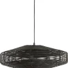 Light en Living Hanglamp Ø60x21 cm MATAKA rotan donkerbruin van Light & Living