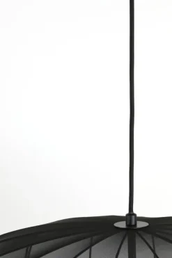 Light en Living Hanglamp Ø60x45 cm PLUMERIA zwart van Light & Living