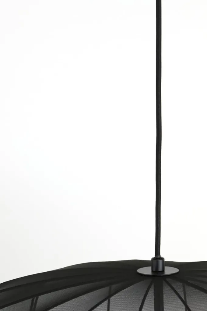 Light en Living Hanglamp Ø60x45 cm PLUMERIA zwart van Light & Living