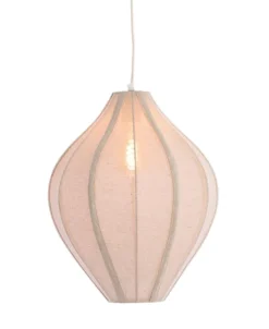 Light en Living Hanglamp Ø36x44 cm PASTO jute naturel
