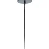 Light en Living Hanglamp Ø24X37 cm RISARI zand+lichtbruin gespikkeld