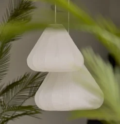 Light en Living Hanglamp Ø35x28 cm SARELLA papier wit