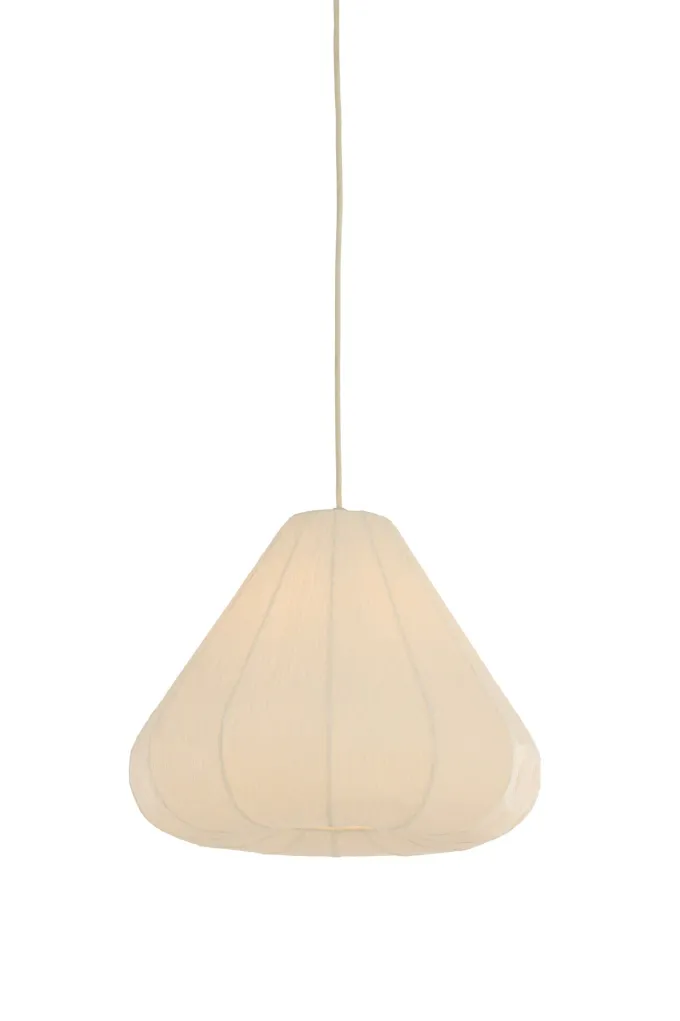 Light en Living Hanglamp Ø45x36 cm SARELLA papier wit