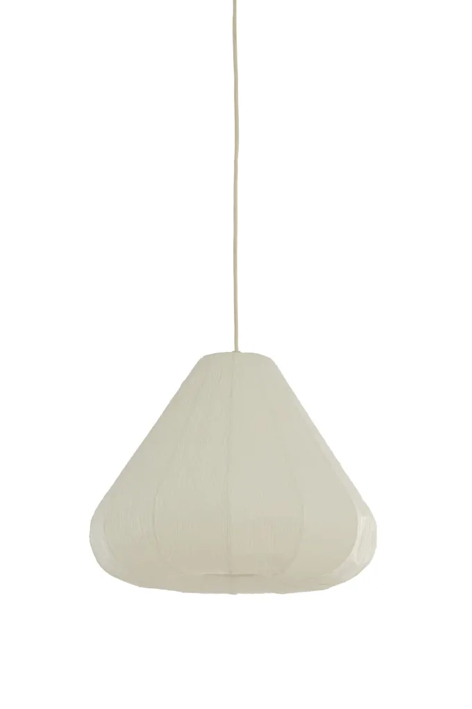 Light en Living Hanglamp Ø45x36 cm SARELLA papier wit