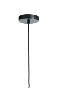 Light en Living Hanglamp Ø22x21 cm SOLLY antiek brons+smoke glas