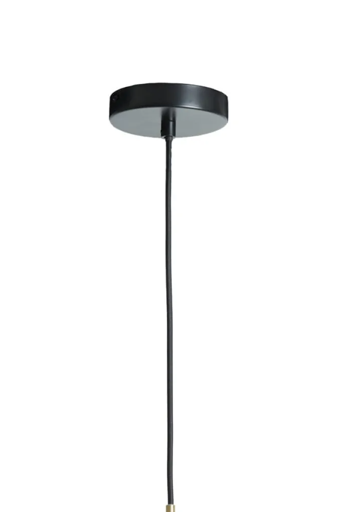 Light en Living Hanglamp Ø29,5x21 cm SOLNA antiek brons+smoke glas