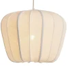 Light en Living Hanglamp Ø49,5x38 cm ZUBEDO crème