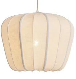 Light en Living Hanglamp Ø49,5x38 cm ZUBEDO crème