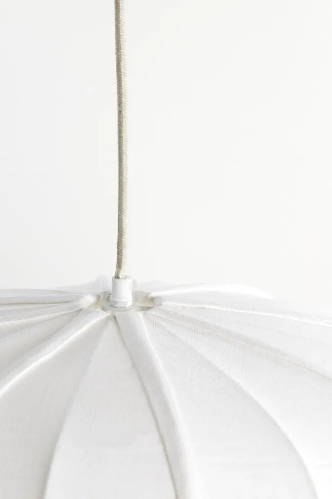 Light en Living Hanglamp Ø49,5x38 cm ZUBEDO crème