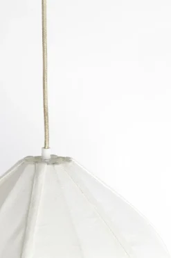 Light en Living Hanglamp Ø49x36 cm ZUBEDA crème