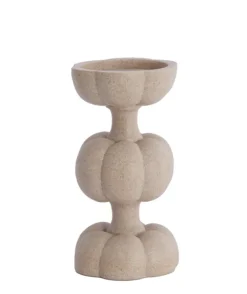 Light en Living Kaarsenhouder Ø13x24,5 cm ASTORIA zand
