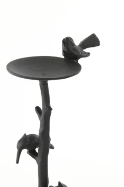 Light en Living Kandelaar BIRD mat zwart 17,5x11,5x34,5 cm