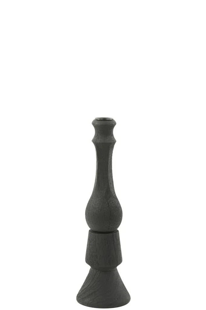 Light en Living Kandelaar TAVOLA hout mat zwart - diverse afmetingen