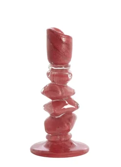 Light en Living Kandelaar Ø11,5X23 cm ESTINA rood