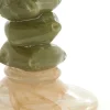 Light en Living Kandelaar Ø11,5X35 Cm ESTINA groen
