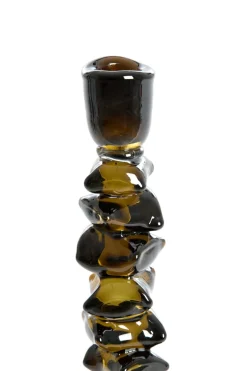 Light en Living Kandelaar Ø11x28,5 cm ESTIVA glas olijf groen