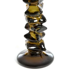 Light en Living Kandelaar Ø11x34 cm ESTIVA glas olijf groen