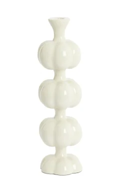 Light en Living Kandelaar Ø10x35 cm CALDAS glans crème