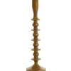 Light en Living Kandelaar Ø10x42,5 cm MERAKO glanzend okergeel goud
