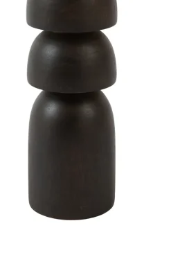 Light en Living Kandelaar Ø7,5x28 cm CAZORLA hout chocolade bruin