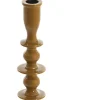 Light en Living Kandelaar Ø10x34,5 cm MERAKO glanzend okergeel goud