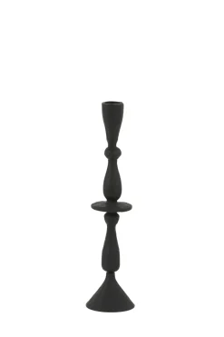 Light en Living Kandelaar Ø7x28,5 cm CASANDRA mat zwart