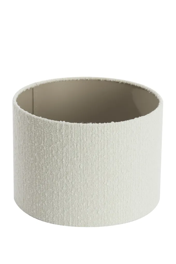 Light en Living Kap cilinder BOLERO wit - Diverse maten