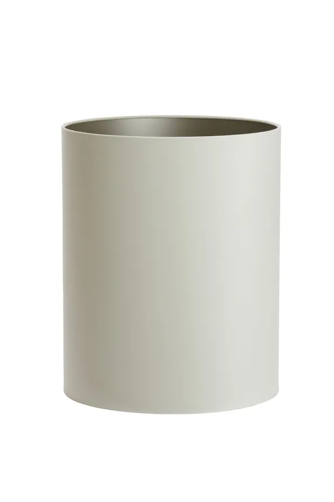 Light en Living Kap cilinder 40-40-49 cm VELOURS off white