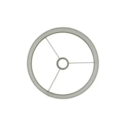Light en Living Kap cilinder 20-20-15 cm BRESKA parel wit