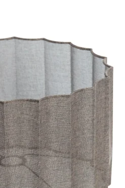 Light en Living Kap cilinder 40-40-25 cm DISLI linnen bruin