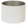 Light en Living Kap cilinder 30-30-21 cm VELOURS off white