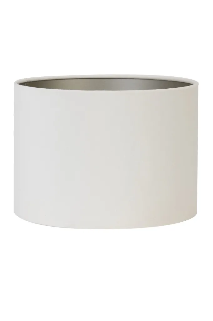 Light en Living Kap cilinder 40-40-30 cm VELOURS off white