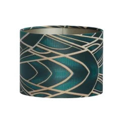 Light en Living Kap cilinder 20-20-15 cm TIARA groen