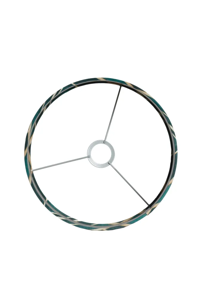 Light en Living Kap cilinder 30-30-21 cm TIARA groen