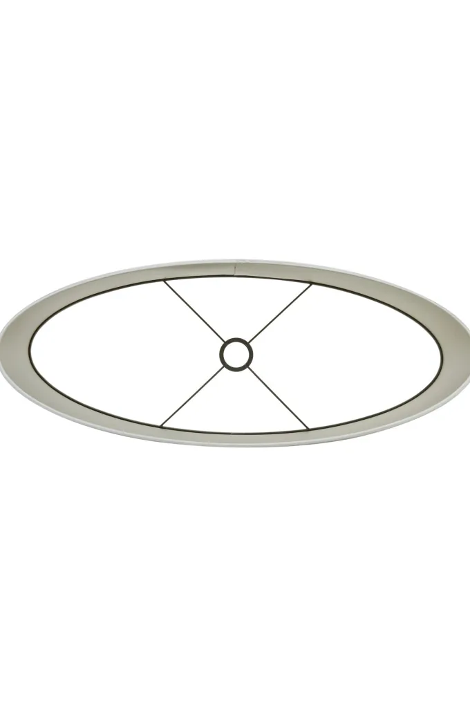 Light en Living Kap cilinder 70-70-45 cm SAVERNA eiwit